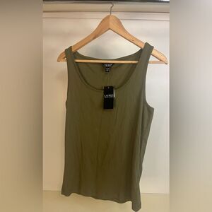 NWT Lauren Ralph Lauren Green Tank top - XL